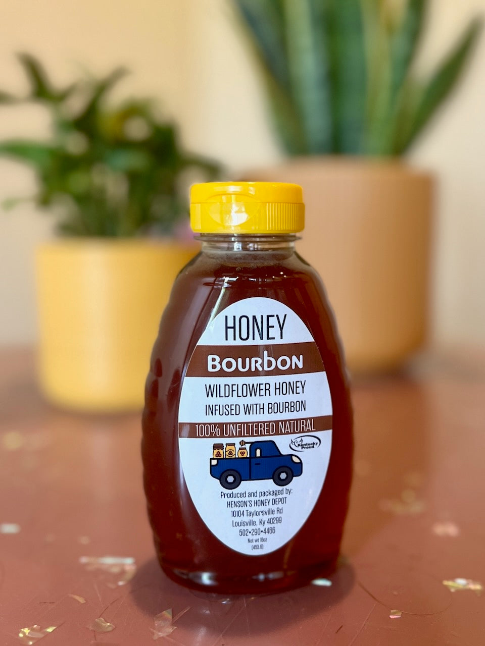 Bourbon Wildflower Honey, 16 oz.
